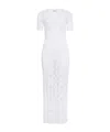 Alaïa Openwork Python Lace Dress