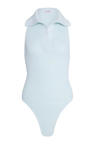 Alaïa Polo Body In Blue