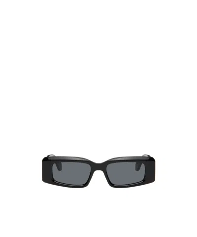 Alaïa Rectangle-frame Sunglasses In Gray