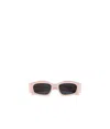 Alaïa Rectangle-frame Tinted Sunglasses In Black