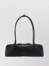 Alaïa Womens Alaia Le Teckel Branded-tag Leather Shoulder Bag
