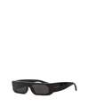Alaïa Rectangular Mask Sunglasses In Black