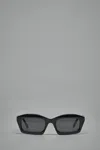 Alaïa Rectangular Sunglasses In Black