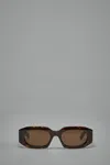 Alaïa Rectangular Sunglasses In Brown
