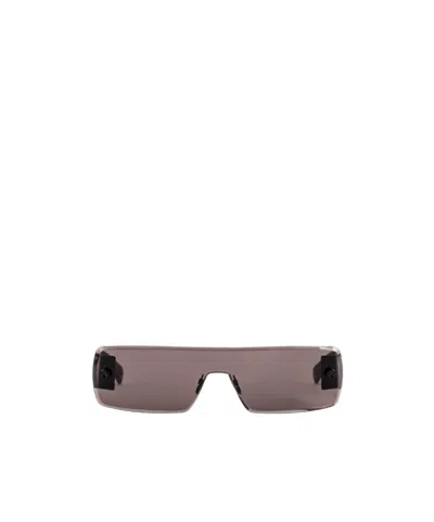 Alaïa Rectangular Sunglasses In Gray