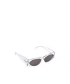 Alaïa Rectangular Sunglasses In White