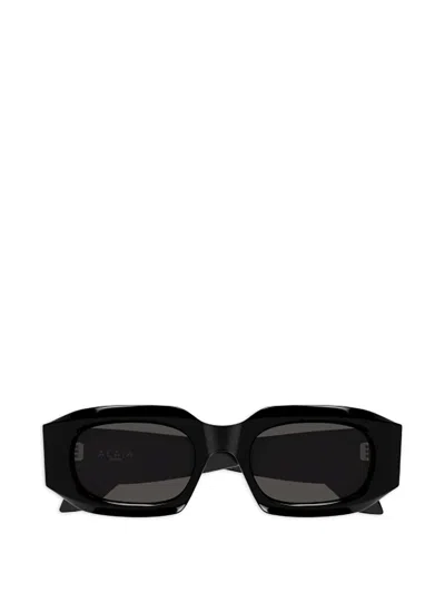 Alaïa Rectangular-frame Sunglasses In Black