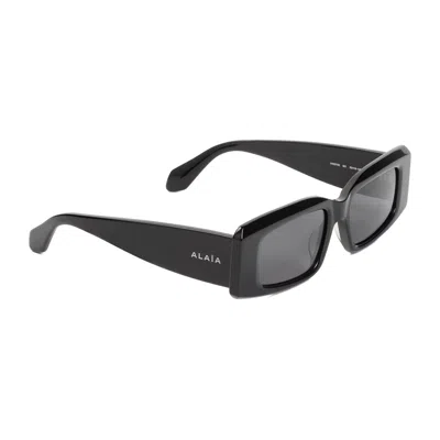 Alaïa Alaia Recycled Acetate Sunglasses In Black