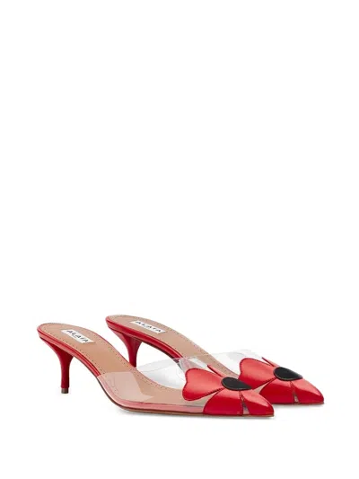Alaïa Alaia Red Poppy Mules
