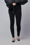 Alaïa Rib Legging In Blue