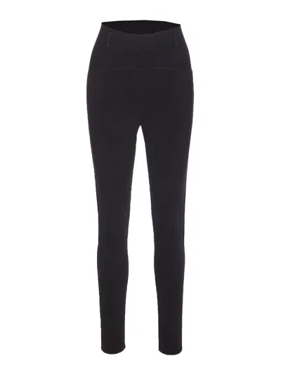Alaïa Alaia Rib Leggings In Black