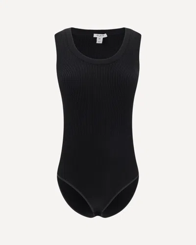 ALAÏA RIBBED DESIGN BODYSUIT