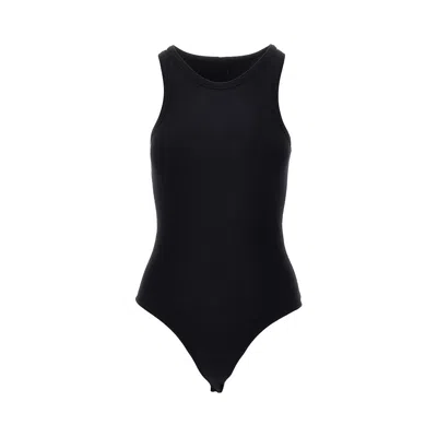 ALAÏA RIBBED JERSEY BODYSUIT