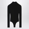 Alaïa High Neck Body In Black