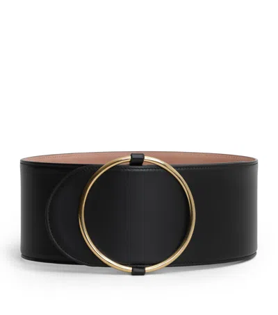 ALAÏA RING-DETAIL BELT