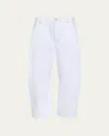Alaïa Alaia White Rodeo Denim Trousers In White