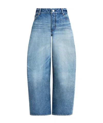 Alaïa Rodeo Denim Jeans In Blue