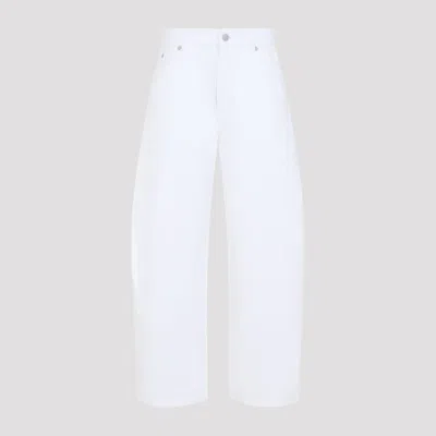 Alaïa Alaia Barrel Jeans In White