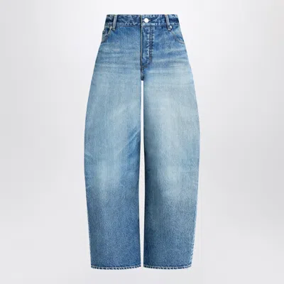 Alaïa Alaia Rodeo Trousers In Vintage Denim In Blue