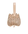Alaïa Alaia Peche Rose Marie Leather Top-handle Bag In Nude