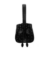 Alaïa Rose Marie Rope Handbag In Black