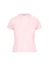 Alaïa Roseclair Zip-back Top For Women In Ss24 Collection In Roseclair