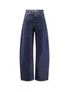 Alaïa Alaia Women Jeans With Rounded Design In Multi