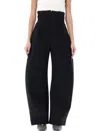 ALAÏA ALAÏA ROUND CORSET TROUSERS