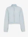 Alaïa Alaia Women Round Denim Jacket In Blue