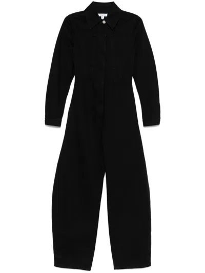 Alaïa Alaia Round Denim Jumpsuit