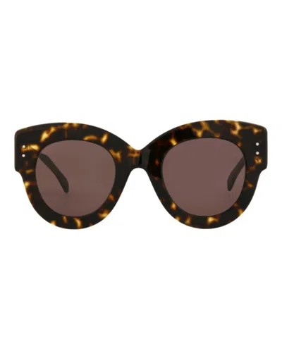 Alaïa Round-frame Acetate Sunglasses