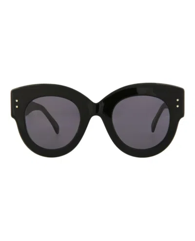 Alaïa Round-frame Acetate Sunglasses