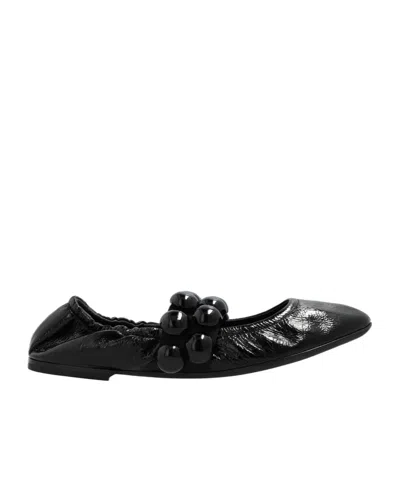 ALAÏA ALAÏA SPHERE BALLET FLAT SHOES