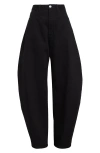Alaïa Jeans  Woman Color Black In Noir Alaia