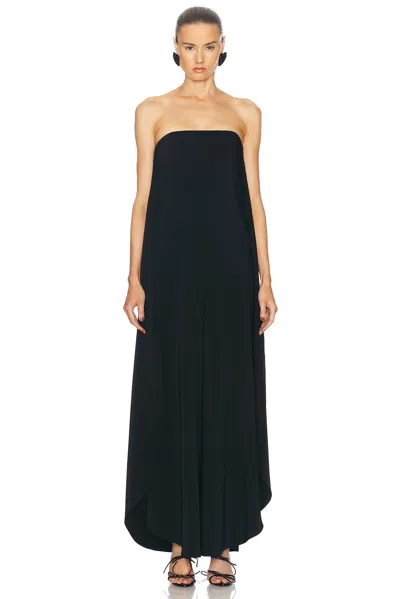 Alaïa Round Jumpsuit In Noir