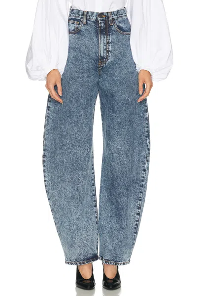 Alaïa Round Leg In Blue