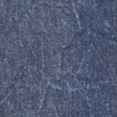 Alaïa Round Low-rise Wide-leg Jeans In Blue