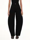 Alaïa Round Pants In Black