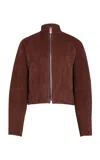 Alaïa Round Suede Jacket