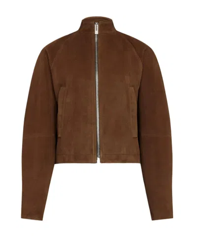 Alaïa Round Suede Jacket