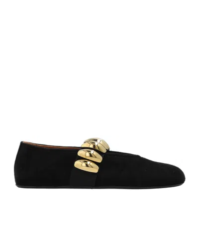 Alaïa Round Toe Flat Shoes
