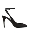 Alaïa Round Toe High Heels In Black