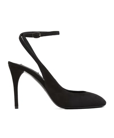 Alaïa Round Toe High Heels In Black
