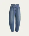 Alaïa Rounded Low-rise Jeans