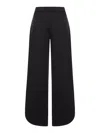 Alaïa Rounded Petal Pants In Black