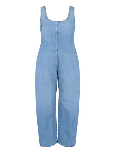 Alaïa Rounded Tracksuit In Blue