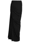 Alaïa Alaia Women Long Draped Jersey Dress