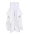 Alaïa Ruffled Split Jeans