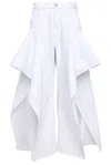 Alaïa Ruffled Split Jeans