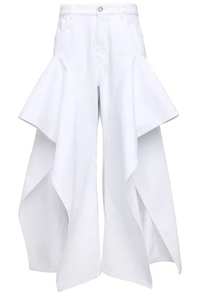 ALAÏA RUFFLE WIDE LEG
